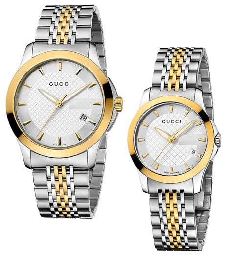 gucci couple watch set|gucci watch outlet.